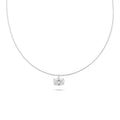 שרשרת Crystal Classic – תליון אובלי נוצץ לאישה