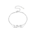 צמיד LOVE נוצץ – כסף 925 סטרלינג