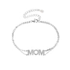 צמיד MOM נוצץ – כסף 925 סטרלינג