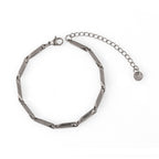 צמיד חוליות כסף לגבר – Silver Link Bracelet