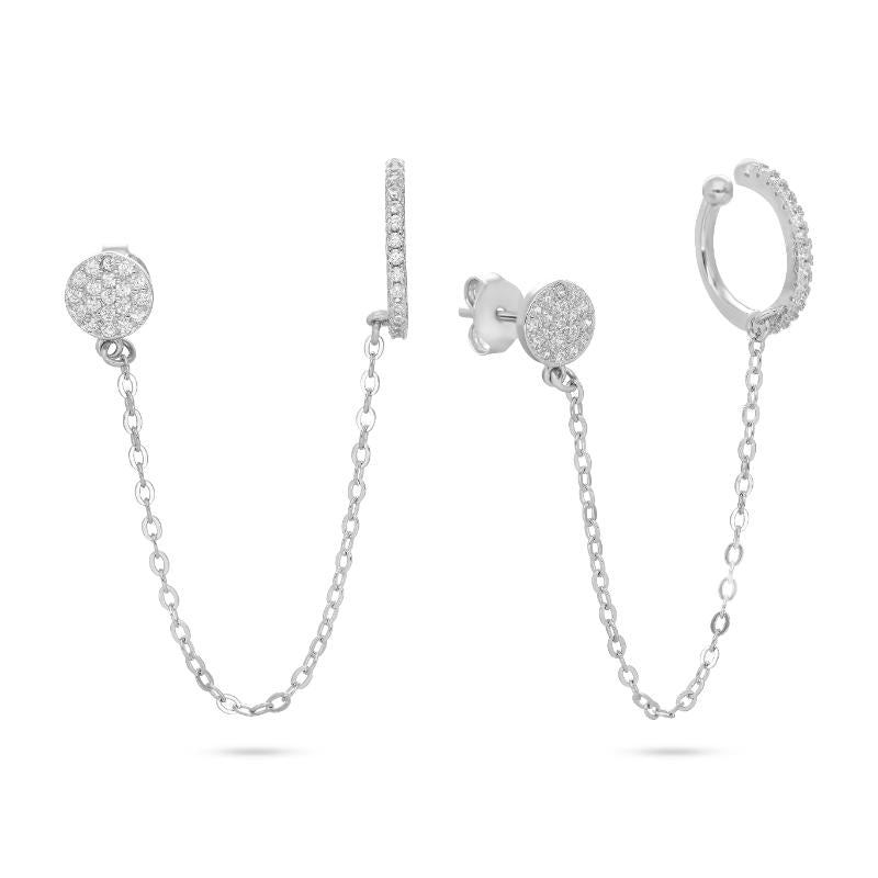 Chain Glow – עגיל שרשרת הליקס עיגול