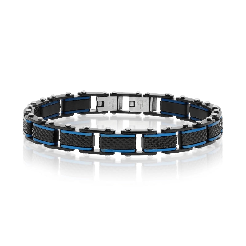 צמיד לגבר –  סטיל דגם SteelGrid