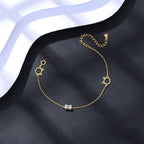 צמיד חתול כסף 925 משובץ זירקוניה