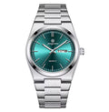 שעון POEDAGAR Classic Silver – לוח ירוק